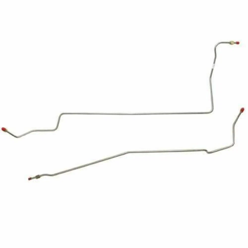 1955-57 Chevrolet Bel Air V8 Transmission Line Set w_ TH350_400 - BTC5512OM